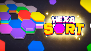 Hexa Sort: Conquering Chaos One Color at a Time！