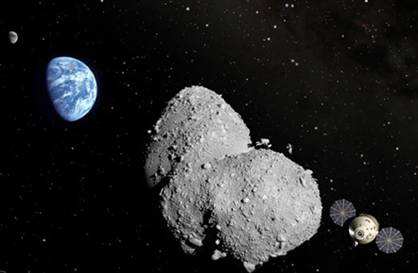 The upcoming asteroid is closer than the moon
